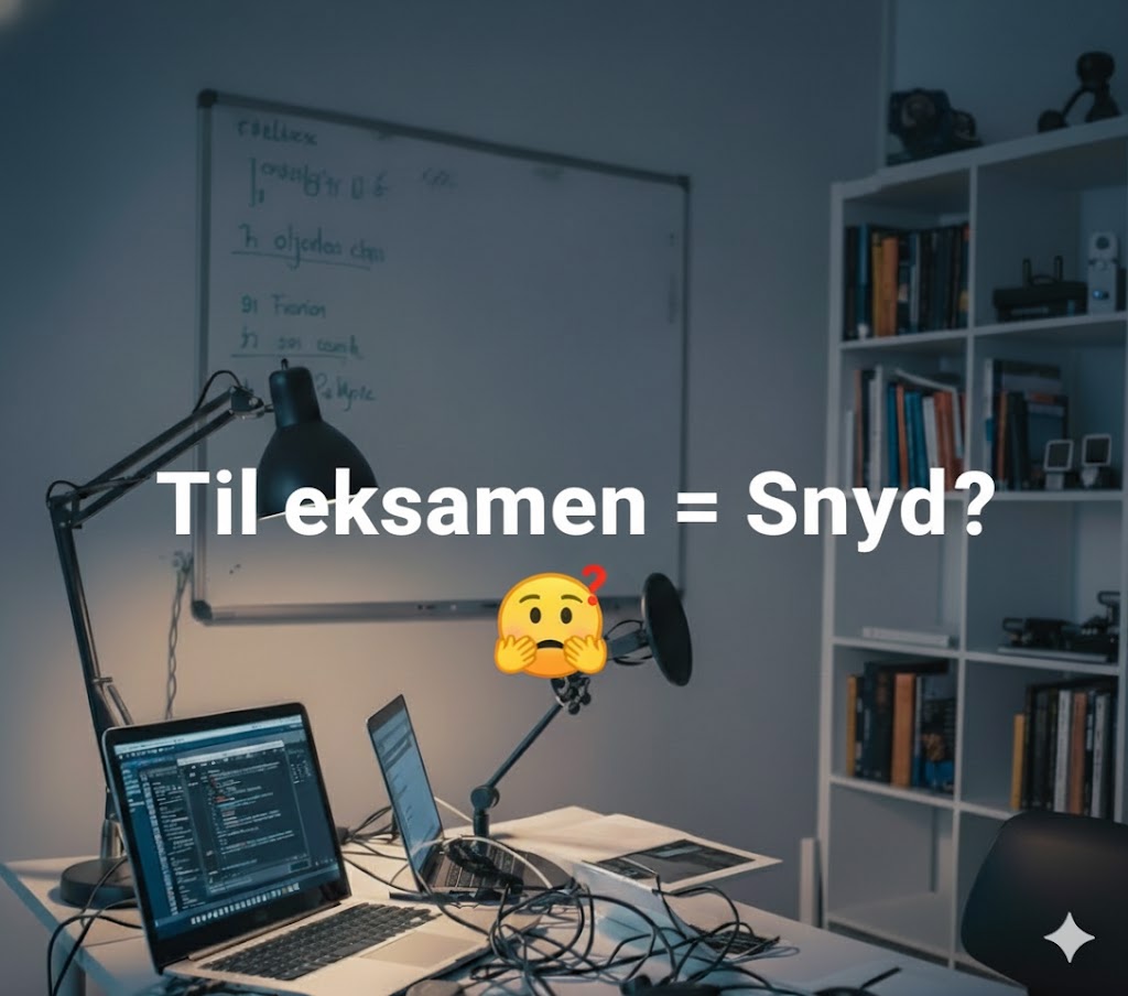 Sådan byggede jeg mit eget digitale hjælpemiddel til eksamen